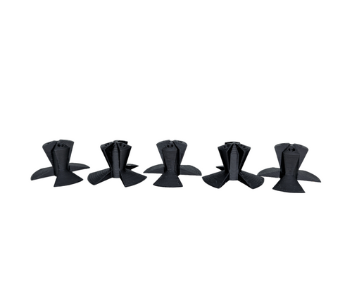 Desk Darts Display - Dartshållare 5-pack svart