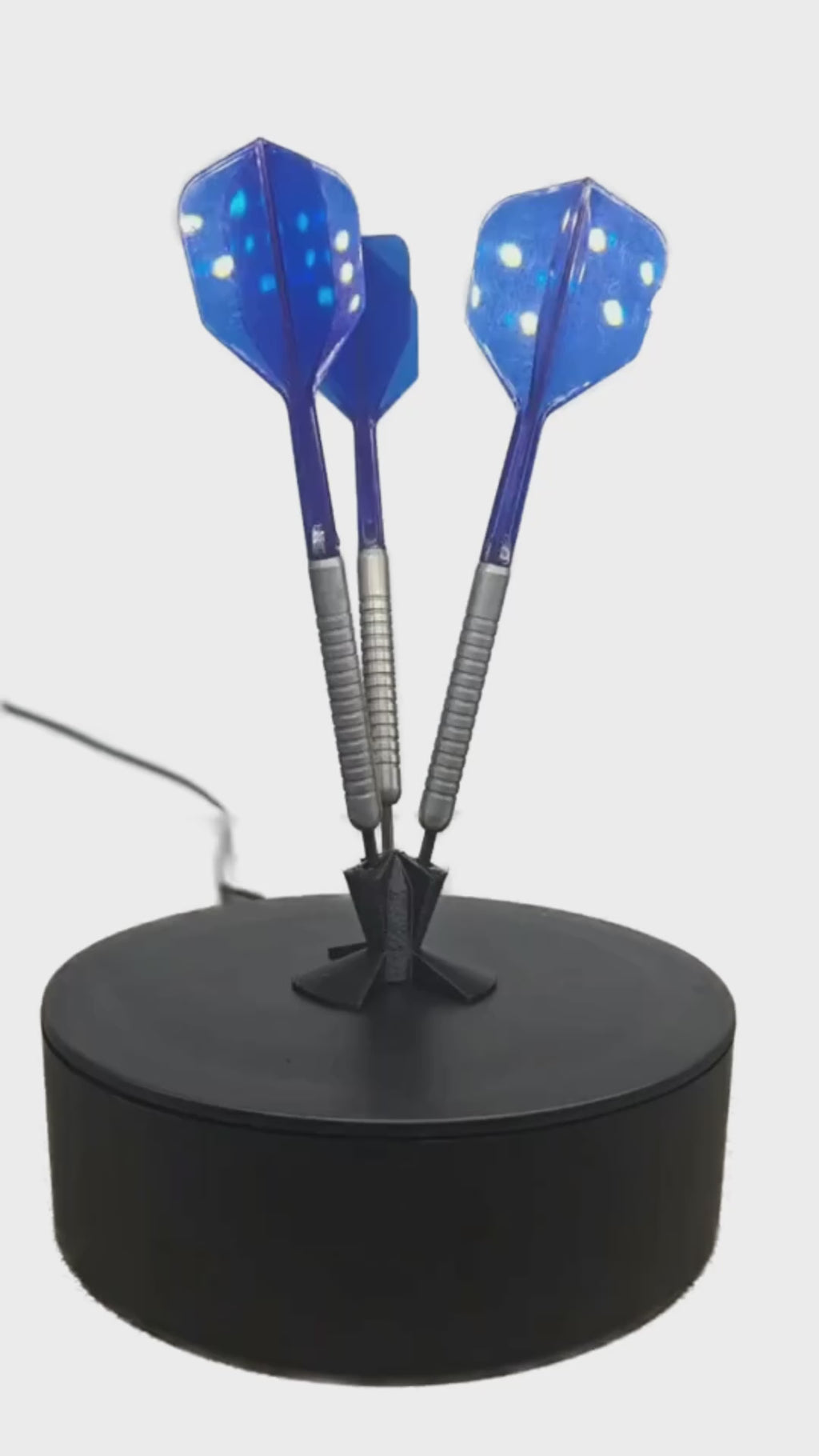 Desk Darts Display - Dartshållare 5-pack svart